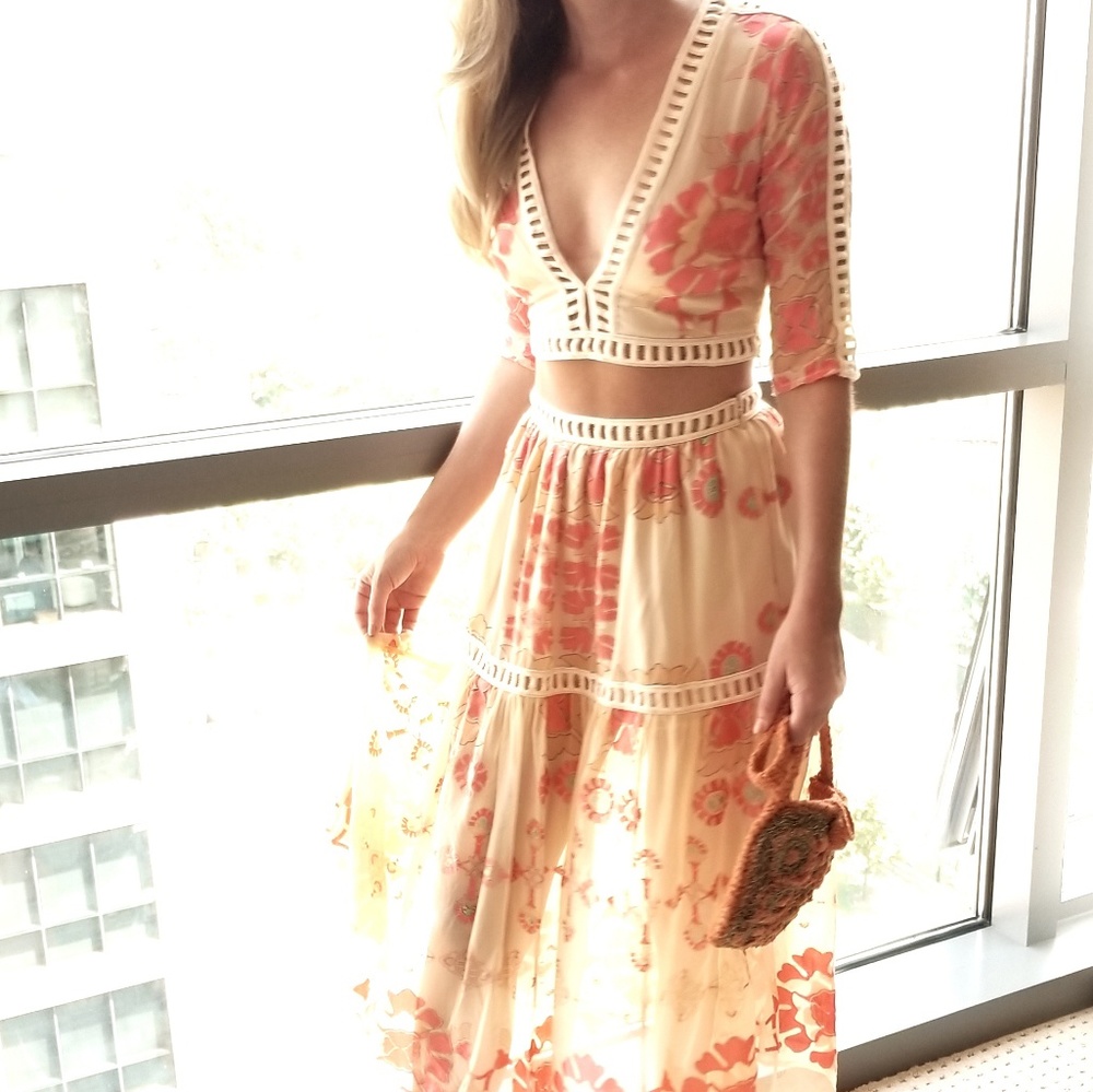 For Love and Lemons Barcelona 2 piece - Size XS